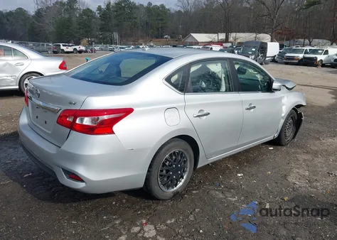 2017 Nissan Sentra Sv из США, поврежденный, VIN 3N1AB7AP3HY324776